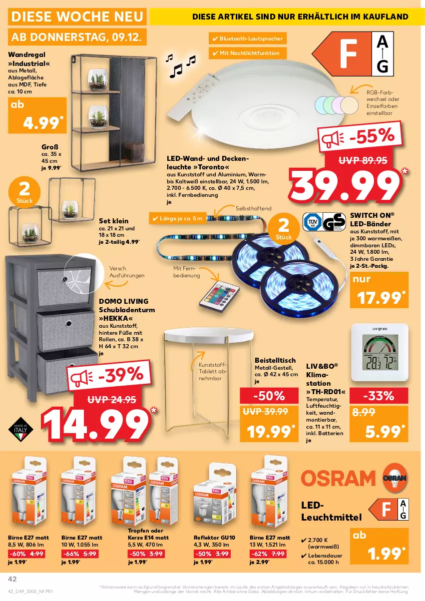 Aktueller Prospekt Kaufland - von 09.12 bis 15.12.2021 - strona 42