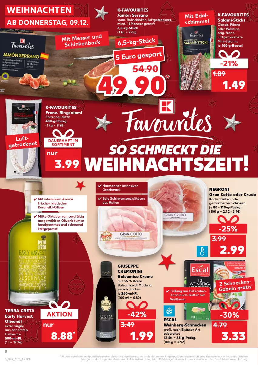 Aktueller Prospekt Kaufland - von 09.12 bis 15.12.2021 - strona 8