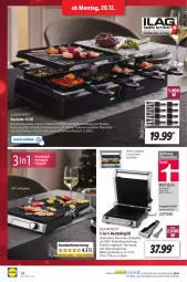 Gazetka promocyjna Lidl - Aktionsprospekt - Gazetka - ważna od 25.12 do 25.12.2021 - strona 34 - produkty: , grill, grillplatte, ilag, kontaktgrill, latte, natur, naturstein, ndk, saft, Schal, Schale, silvercrest, thermostat, Ti, tisch, tischgrill