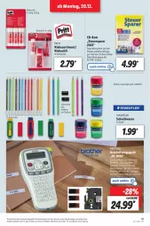 Gazetka promocyjna Lidl - Aktionsprospekt - Gazetka - ważna od 25.12 do 25.12.2021 - strona 41 - produkty: angebot, batterie, batterien, Bleistift, bleistifte, brot, brother, buntstifte, dell, eis, elle, , Kette, Mode, ndk, pritt, reis, schreibwaren, staedtler, stifte, Ti, ZTE