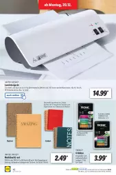 Gazetka promocyjna Lidl - Aktionsprospekt - Gazetka - ważna od 25.12 do 25.12.2021 - strona 42 - produkty: akku, buch, din a4, eis, ente, ndk, office, Schal, Schale, Tasche, taschen, Ti