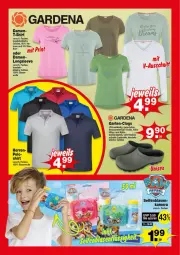 Gazetka promocyjna - Prospekte - Gazetka - ważna od 02.08 do 02.08.2025 - strona 2 - produkty: Bau, baumwolle, Clogs, gardena, Garten, shirt, T-Shirt, wolle
