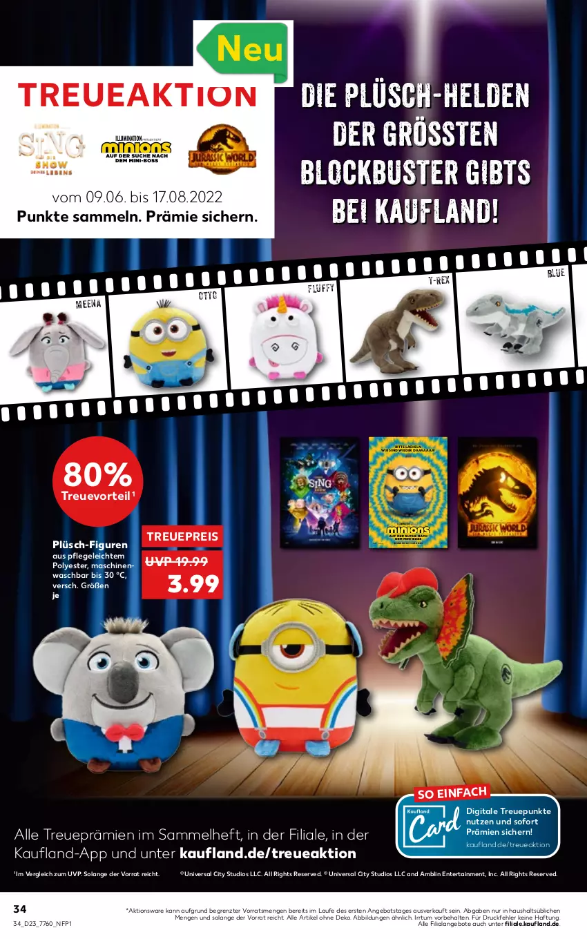 Aktueller Prospekt Kaufland - von 09.06 bis 15.06.2022 - strona 34 - produkty: angebot, angebote, eis, ente, Plüsch, reis, Ria, rwe, Ti, weck, ZTE