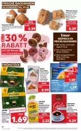 Gazetka promocyjna Kaufland - Gazetka - ważna od 15.06 do 15.06.2022 - strona 24 - produkty: angebot, apfel, auer, backwaren, beutel, bites, brötchen, Donut, donuts, eduscho, eis, frische backwaren, gin, golden toast, honig, jacobs, kaffee, kaffeepads, Ländertee, limo, mehl, natur, Popp, reis, rum, saft, sandwich, tee, Ti, toast, trolli, wasa, weck, ZTE