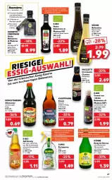 Gazetka promocyjna Kaufland - Gazetka - ważna od 15.06 do 15.06.2022 - strona 27 - produkty: aceto, aceto balsamico, angebot, angebote, apfel, apfelessig, balsam, balsamico, balsamico bianco, bio, classico, creme, direktsaft, eis, essig, fisch, frucht, hengstenberg, Hengstenberg Altmeister, Holz, kräuter, kressi, küche, Kühne, mac, Meister, mit frucht, Mode, monin, natur, saft, salat, salate, Ti, trauben, wein, zitrone, zitronen, zitronensaft