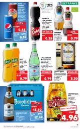 Gazetka promocyjna Kaufland - Gazetka - ważna od 15.06 do 15.06.2022 - strona 31 - produkty: Alwa, angebot, angebote, Benediktiner, bier, bio, cola, decke, Deckel, deit, desperados, eis, elle, getränk, getränke, Lagerbier, limo, limonade, mineralwasser, oder radler, orange, pepsi, pfanne, Pfanner, pils, pilsener, radler, Schwip Schwap, steiner, tee, tequila, Ti, warsteiner, wasser