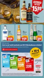 Gazetka promocyjna Rewe - Prospekte - Gazetka - ważna od 04.11 do 04.11.2023 - strona 11 - produkty: Absolut Vodka, alkohol, aperitif, congstar, eis, erde, jack daniel, jack daniel's, jahrgangssekt, LG, lillet, mumm, ring, sekt, tennessee whiskey, Ti, vodka, whiskey