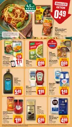 Gazetka promocyjna Rewe - Prospekte - Gazetka - ważna od 04.11 do 04.11.2023 - strona 13 - produkty: aprikose, aufstrich, beere, bohne, bohnen, bohnenkaffee, bolognese, braten, classico, coupon, creme, dallmayr, dallmayr gold, darbo, darboven, De Cecco, ecco, eilles gourmet, eintopf, eis, erasco, erdbeere, frucht, fruchtaufstrich, gin, gourmet café, gulasch, Gulaschsuppe, heinz, kaffee, ketchup, knorr, konfitüre, konfitüre extra, küche, LG, linsen, linsen-eintopf, löslicher bohnenkaffee, maggi, mayonnaise, miracel, miracel whip, natives olivenöl, olive, oliven, olivenöl, olivenöl extra, payback, pfeffer, reis, Ria, salat, salatcreme, sauce, saucen, Schwartau, spaghetti, spaghetti bolognese, suppe, suppen, Ti, tomato ketchup, topf, Yo, zwiebel