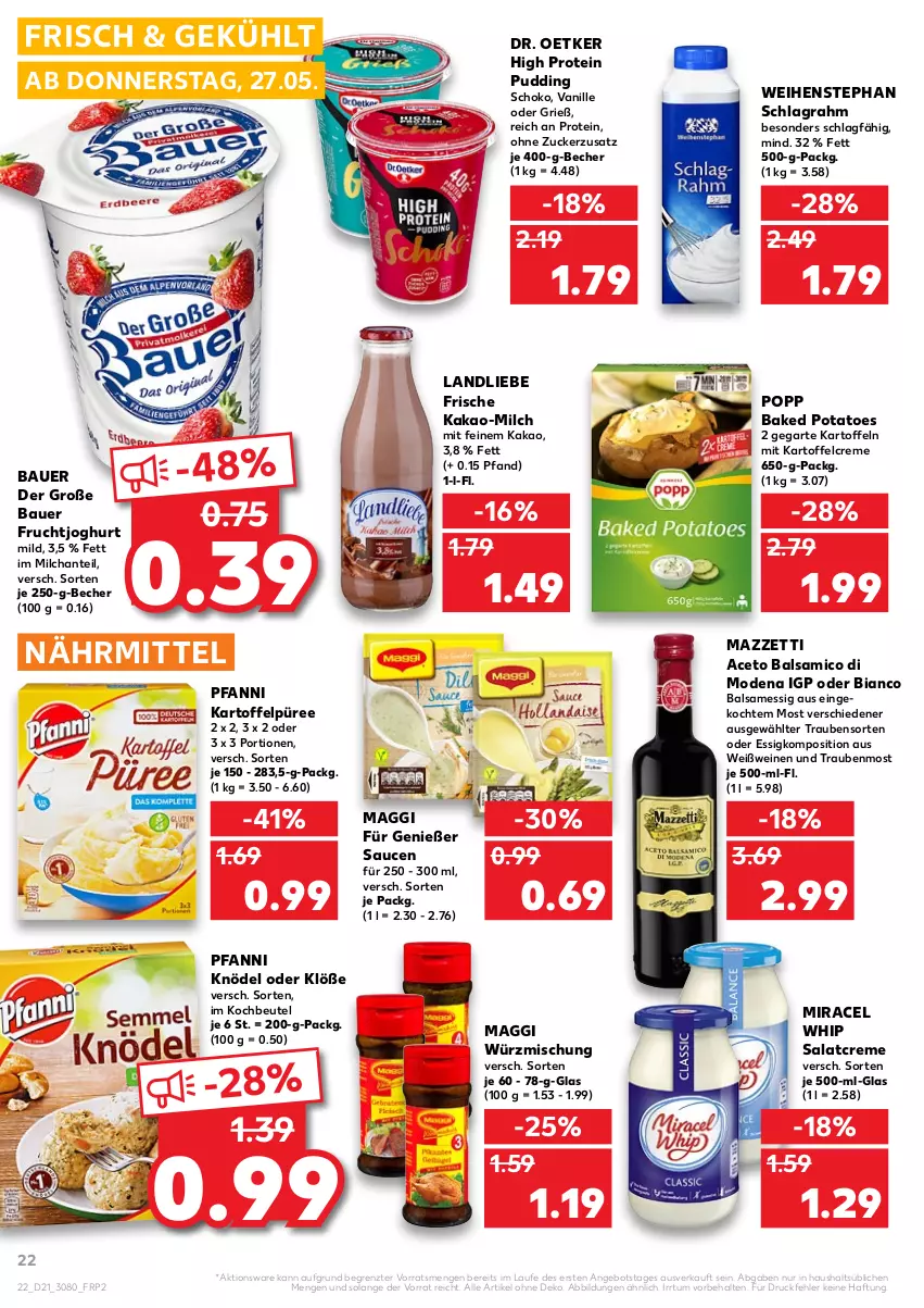 Aktueller Prospekt Kaufland - Gültig vom 27.05.2021 bis 02.06.2021 - von 27.05 bis 02.06.2021 - strona 22