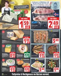 Gazetka promocyjna Edeka - Angebote der Woche - Gazetka - ważna od 19.08 do 19.08.2023 - strona 6 - produkty: bio, braten, camembert, dressing, eis, fisch, frischkäse, frucht, gin, gorgonzola, grill, hartkäse, hirtenkäse, ideal zum braten, Käse, knoblauch, LG, licor, mac, milram, nuss, reis, rel, Rotbarsch, saft, salat, salz, schnittkäse, sesam, tee, Ti, tiefpreis, top-preis, Wakame, ZTE