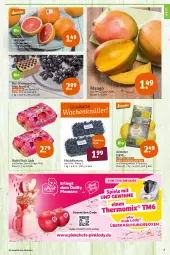 Gazetka promocyjna Tegut - Angebote der Woche - Gazetka - ważna od 05.02 do 05.02.2022 - strona 9 - produkty: angebot, angebote, Bau, beere, beeren, bio, Bio-Wein, bio-zitronen, dekoration, eis, grapefruit, heidelbeere, heidelbeeren, mac, mango, obst, Pink Lady, reis, Schal, Schale, Spiele, Thermomix, Ti, trauben, wein, zitrone, zitronen