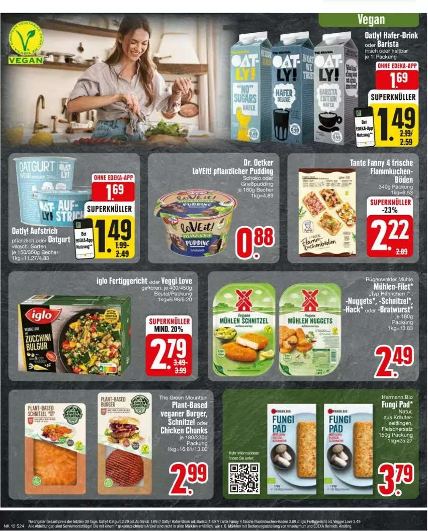 Aktueller Prospekt Edeka - Prospekte - von 18.03 bis 23.03.2024 - strona 26 - produkty: Abtei, beutel, bier, burger, deka, Dr. Oetker, drink, eis, fleisch, hafer, LG, tee, Ti