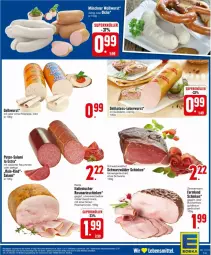 Gazetka promocyjna Edeka - Prospekte - Gazetka - ważna od 23.03 do 23.03.2024 - strona 17 - produkty: braun, buch, deka, ente, Holz, leberwurst, mac, petersilie, pute, Rauch, rind, rosmarin, rwe, salami, schinken, schwarzwälder schinken, Ti, wurst