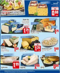 Gazetka promocyjna Edeka - Prospekte - Gazetka - ważna od 23.03 do 23.03.2024 - strona 18 - produkty: albray, bavaria blu, bergader, chaumes, cocktail, eis, filet, fisch, galbani, garnelen, gorgonzola, halbfester schnittkäse, Heilbuttfilet, holländischer schnittkäse, intenso, Käse, lenco, Makrele, mascarpone, nudel, nudeln, Old Amsterdam, rel, Ria, saft, Saint Agur, saint albray, schnittkäse, Ti, tomate, tomaten, weichkäse