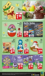 Gazetka promocyjna Edeka - Prospekte - Gazetka - ważna od 23.03 do 23.03.2024 - strona 2 - produkty: auto, beutel, bonbons, eier, eis, Hot Wheels, Kinder, lebensmittel, lindor, lindt, milka, reis, schoko, schokolade, schokoladen, Ti, ZTE