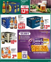 Gazetka promocyjna Edeka - Prospekte - Gazetka - ważna od 23.03 do 23.03.2024 - strona 23 - produkty: bier, deutschland card, eis, elle, flasche, Germ, grapefruit, reis, schöfferhofer, weissbier, ZTE