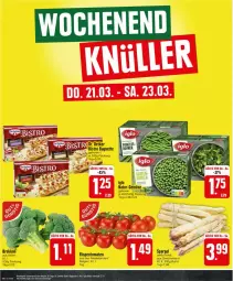 Gazetka promocyjna Edeka - Prospekte - Gazetka - ważna od 23.03 do 23.03.2024 - strona 28 - produkty: baguette, Bistro Baguette, brokkoli, Dr. Oetker, LG, rispentomaten, spargel, tomate, tomaten