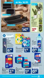 Gazetka promocyjna Aldi Nord - Von Montag - Gazetka - ważna od 21.10 do 21.10.2023 - strona 13 - produkty: auer, Blüte, Brei, Clin, dell, deo, Deostick, flasche, gin, klarspüler, kulturtopf, Mode, pflanze, reifen, reiniger, Ria, salz, Schal, Schale, spülmaschinen, Ti, topf, übertopf, wasser, ZTE