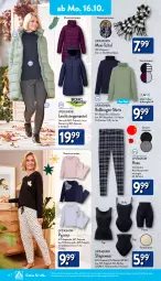 Gazetka promocyjna Aldi Nord - Von Montag - Gazetka - ważna od 21.10 do 21.10.2023 - strona 16 - produkty: aldi, Bau, baumwolle, bio, body, Finish, garnitur, gin, hose, Mantel, panty, Pyjama, Ria, Schal, shirt, shirts, slip, Steppmante, Ti, up2fashion, wolle, ZTE