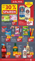 Gazetka promocyjna Aldi Nord - Von Montag - Gazetka - ważna od 21.10 do 21.10.2023 - strona 31 - produkty: alkohol, bier, chupa, chupa chups, coca-cola, cola, eis, elle, ente, erdnüsse, erfrischungsgetränk, fanta, flasche, getränk, gin, Hefe, irish whiskey, kräuter, Mezzo Mix, Paula, paulaner, reis, Sierra, sierra tequila, sprite, tee, teekanne, teller, tequila, Ti, tullamore, ültje, ültje erdnüsse, whiskey, zitrone, ZTE