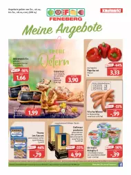 Gazetka promocyjna Feneberg - Prospekte - Gazetka - ważna od 08.04 do 08.04.2023 - strona 1 - produkty: almighur, almighurt, angebot, angebote, Becher, beutel, bohne, bohnen, brot, dallmayr, dallmayr prodomo, ehrmann, ehrmann almighurt, eis, elle, lebensmittel, lindt, mövenpick, mövenpick eis, natur, paprika, paprika rot, prodomo, reis, sauce, thomy, thomy les sauces, Ti, wiener, ZTE