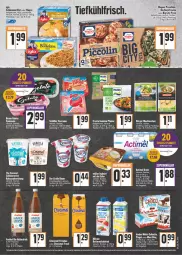 Gazetka promocyjna E Center - Angebote der Woche - Gazetka - ważna od 18.06 do 18.06.2022 - strona 13 - produkty: actimel, actimel drink, angebot, Becher, bier, bio, bruno gelato, choco fresh, creme, drink, eis, eiscreme, ente, filegro, filet, flasche, frosta, frucht, fruchtjoghurt, hafer, Haferdrink, iglo, joghur, joghurt, Kinder, Kinder Choco fresh, maultaschen, milch, milch-schnitte, milram, pfanne, piccolinis, pizza, schlemmerfilet, schoko, Schöller, Tasche, taschen, tee, Ti, wagner, wok