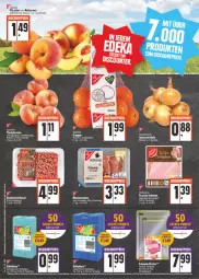 Gazetka promocyjna E Center - Angebote der Woche - Gazetka - ważna od 18.06 do 18.06.2022 - strona 6 - produkty: akku, bett, beutel, discount, eis, elle, fleisch, hackfleisch, kühlakku, minutensteaks, Nektar, nektarinen, nero, paraguayos, pfirsich, pfirsiche, pfirsiche oder, reis, Schal, Schale, schinken, schwein, Speisezwiebeln, steak, steaks, tee, Ti, wein, Yo, zwiebel, zwiebeln