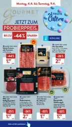 Gazetka promocyjna AldiSud - ALDI Aktuell - Gazetka - ważna od 09.04 do 09.04.2022 - strona 8 - produkty: ACC, aldi, bier, Bresaola, brustfilet, Carpaccio, dell, eis, filet, Gänsebrust, Geflügel, jamón serrano, Käse, olive, oliven, olivenöl, pfeffer, reis, resa, rind, rinder, schinken, serrano, Spezi, Wild