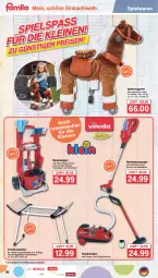 Gazetka promocyjna Famila - Prospekte - Gazetka - ważna od 18.03 do 18.03.2023 - strona 26 - produkty: eimer, eis, elle, ente, handstaubsauger, kleid, kleider, leine, Puppe, reis, spielwaren, spielzeug, staubsauger, teller, Ti, Wischmopp