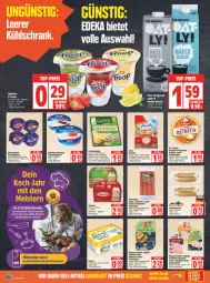 Gazetka promocyjna Edeka - Angebote der Woche - Gazetka - ważna od 29.01 do 29.01.2022 - strona 14 - produkty: arla, auer, aufschnitt, Bau, Bauer, becel, Becher, beutel, burger, deka, drink, eis, feinjoghurt, finello, froop, frucht, gin, grünländer, hafer, Haferdrink, joghur, joghurt, joghurt mild, Käse, küche, kühlschrank, leberwurst, LG, Limburger, mövenpick, Müller, müller froop, Ofen, pasta, pizza, rahmjoghurt, reis, rügenwalder, rügenwalder mühle, schinken, Schinkenspicker, schnittkäse, Schrank, schwarzwälder schinken, snack, snacks, Ti, top-preis, Vegeta, weihenstephan, würfel, wurst