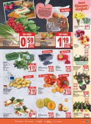 Gazetka promocyjna Edeka - Angebote der Woche - Gazetka - ważna od 29.01 do 29.01.2022 - strona 7 - produkty: beere, beeren, beutel, blume, blumen, cola, deka, eis, feldsalat, Germ, heidelbeere, heidelbeeren, himbeer, himbeere, himbeeren, kartoffel, kartoffeln, kiwi, Kiwi Gold, korb, Lauchzwiebel, lauchzwiebeln, LG, mandarine, mandarinen, melone, Narzissen, obst, orange, orangen, Primeln, radieschen, rucola, salat, Schal, Schale, speisekartoffeln, suppe, suppen, Ti, topf, zespri, ZTE, zwiebel, zwiebeln