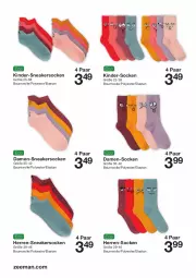 Gazetka promocyjna Zeeman - Prospekte - Gazetka - ważna od 11.02 do 11.02.2022 - strona 14 - produkty: Bau, baumwolle, damen-sneaker, herren-sneaker, herren-socken, Kinder, sneaker, sneakersocken, socken, wolle