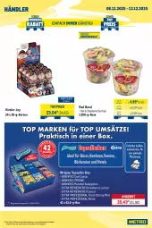 Gazetka promocyjna Metro - Wochen-Angebote Händler - Gazetka - ważna od 13.12 do 13.12.2025 - strona 2 - produkty: angebot, auto, cassis, eis, elle, Kinder, LG, mint, natur, natura, pringles, reis, ring, Ti, tiefpreis, tisch