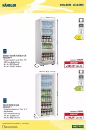 Gazetka promocyjna Metro - Wochen-Angebote Händler - Gazetka - ważna od 13.12 do 13.12.2025 - strona 5 - produkty: Alwa, angebot, auer, beleuchtung, coca-cola, cola, eis, flasche, Glastür, kühlschrank, Metro, metro gastro, mineralwasser, Paula, paulaner, reis, Schrank, Spezi, Ti, tiefpreis, volvic, wasser
