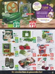 Gazetka promocyjna Edeka - Angebote der Woche - Gazetka - ważna od 25.12 do 25.12.2021 - strona 3 - produkty: arla, beutel, cola, deka, deutschland card, eimer, ente, feldsalat, florette, gurke, gurken, kräuter, Kräuterseitlinge, Lauchzwiebel, lauchzwiebeln, LG, nuss, obst, pflaume, pflaumen, Radicchio, radieschen, rote bete, rucola, salat, Salatgurke, salatgurken, Schal, Schale, suppe, suppen, Ti, tomate, tomaten, zwiebel, zwiebeln