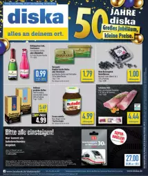 Gazetka promocyjna Diska - Gazetka - ważna od 03.08 do 03.08.2024 - strona 1 - produkty: alkohol, angebot, angebote, Becher, beere, beeren, buch, butter, creme, Dairygold, dallmayr, dell, ecco, eis, ferrero, filet, flasche, frucht, fruchtsecco, gin, heidelbeere, heidelbeeren, irische butter, kaffee, lion, nuss, nuss-nugat-creme, nutella, prodomo, reis, rotkäppchen, schwein, schweine, sekt, Streichzart, Ti, torte, wein, weine, Yo, ZTE