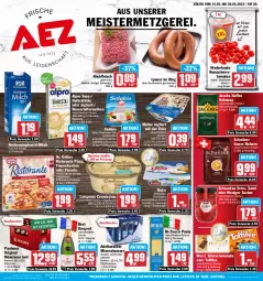 Gazetka promocyjna Aez - Prospekte - Gazetka - ważna od 20.05 do 20.05.2023 - strona 1 - produkty: adelholzener, alpro, Alwa, Becher, bohne, bohnen, bourbon, bourbon vanille, brut, brut dargent, buch, Buko, cherrytomaten, cola, cremissimo, De Cecco, dessert, Dr. Oetker, drink, drinks, ecco, eimer, eis, elle, feta, flammkuchen, flasche, fleisch, frischkäse, gin, glasflasche, hackfleisch, hackfleisch gemischt, hafer, Haferdrink, hofgut, Holz, jacobs, joghur, joghurt, joghurt mit der ecke, kaffee, Käse, kuchen, lamm, langnese, langnese cremissimo, leine, lyoner, mac, Meister, merci, milch, mineralwasser, Müller, natur, pasta, Paula, paulaner, pizza, reis, rel, ring, ristorante, ristorante pizza, salakis, schoko, schokolade, Schwartau, sim, soya, tafelschokolade, Ti, toffifee, tomate, tomaten, vanille, wasser, weihenstephan, Yo, ZTE, zucker