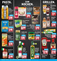 Gazetka promocyjna Aez - Prospekte - Gazetka - ważna od 20.05 do 20.05.2023 - strona 11 - produkty: bertolli, beutel, bio, bohne, bohnen, burger, De Cecco, ecco, eis, erbsen, feinkost, flasche, gin, grill, Hausmacher, heinz, hollandaise, ketchup, kichererbsen, knorr, kochbeutel, Kühne, linsen, mac, mayonnaise, Mirácoli, natives olivenöl, olive, oliven, olivenöl, olivenöl extra, oryza, pasta, Pastagericht, pesto, reis, reis-fit, remoulade, sauce, saucen, thomy, Ti, tomate, tomaten, tomaten ketchup, Yo, ZTE