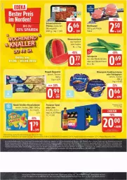 Gazetka promocyjna Edeka - Prospekte - Gazetka - ważna od 09.08 do 09.08.2025 - strona 24 - produkty: baguette, eis, feinjoghurt, fleisch, gurke, gyros, joghur, joghurt, LG, limo, meggle, melone, mövenpick, Paula, paulaner, pfanne, pudding, reis, Ria, salat, Salatgurke, Schöller, schwein, schweine, schweinefleisch, Spezi, Ti, wasser, wassermelone, wein, weine, ZTE