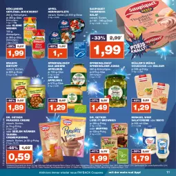 Gazetka promocyjna Real - Gazetka - ważna od 30.12 do 30.12.2023 - strona 11 - produkty: apfel, apfelmus, bio, bockwurst, böklunder, brownie, brownies, bulgur, coupon, coupons, couscous, creme, Dr. Oetker, eintopf, eis, erasco, filet, filets, fisch, Geflügel, hering, Herings, heringsfilets, leine, LG, miracel, miracel whip, Muffin, muffins, Müller, Paradies Creme, payback, pudding, reis, ring, salat, salatcreme, saupiquet, spreewälder, spreewaldhof, tasse, thunfisch, Thunfischsalat, Ti, topf, wiener, wurst, würstchen, Yo, ZTE