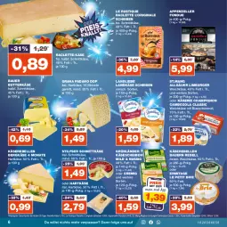 Gazetka promocyjna Real - Gazetka - ważna od 30.12 do 30.12.2023 - strona 6 - produkty: appenzeller, auer, Bau, Bauer, Bergkäse, brie, burger, butter, butterkäse, cambozola, champignon, eis, elle, Fondue, gin, grana, grana padano, grünländer, hartkäse, Käse, Käserebellen, käsescheiben, landkäse, landliebe, Le Rustique, LG, Limburger, ndk, nuss, padano, Raclette Käse, Rana, rebell, reis, schnittkäse, St. Mang, Ti, weichkäse, ZTE