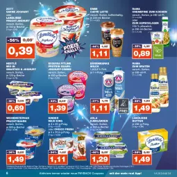 Gazetka promocyjna Real - Gazetka - ważna od 30.12 do 30.12.2023 - strona 8 - produkty: arla, bärenmarke, Becher, braten, butter, caffè latte, choco fresh, coupon, coupons, creme, eis, emmi, exquisa, fitline, frucht, fruchtjoghurt, Fruchtquark, joghur, joghurt, Kærgården, Kinder, Kinder Maxi, kinder maxi king, landliebe, latte, milch, payback, quark, rama, rama cremefine, reis, sahne, sahne joghurt, smarties, Ti, weihenstephan, zott, ZTE