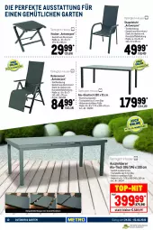 Gazetka promocyjna Metro - NonFood - Gazetka - ważna od 02.03 do 02.03.2022 - strona 10 - produkty: aluminiumgestell, asti, beispielabbildung, eis, Garten, hocker, HP, latte, rel, relaxsessel, sessel, stapelstuhl, stuhl, Ti, tisch, tischplatte