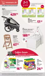 Gazetka promocyjna Rossmann - Prospekte - Gazetka - ważna od 12.05 do 12.05.2023 - strona 20 - produkty: angebot, angebote, ariel, Bau, Bebe, beco, bett, bettwäsche, colorwaschmittel, eis, erde, hipp, insektenschutz, Kinder, latte, lattenrost, LG, matratze, natur, ndk, Pods, reis, roba, sekt, sonnenschutz, stuhl, Ti, Tiere, versandkostenfrei, vollwaschmittel, waschmittel, wasser, wedel, windeln, ZTE