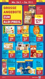 Gazetka promocyjna Aldi Nord - Von Montag - Gazetka - ważna od 31.01 do 31.01.2026 - strona 13 - produkty: aldi, angebot, angebote, Asia Green Garden, beere, beeren, beutel, bohne, bohnen, caffè crema, cin, eis, erdbeere, erdbeeren, espresso, frucht, Fruchtmus, gin, hartweizen, Käse, kuchen, mac, mango, mangos, Marmorkuchen, nudel, nudeln, obst, oder espresso, orange, orangen, pasta, penne, reis, sauce, sim, spaghetti, Ti, tomate, tomaten, tomatensauce, vanille, waffeln, ZTE, zucker