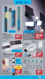 Gazetka promocyjna Aldi Nord - Von Montag - Gazetka - ważna od 31.01 do 31.01.2026 - strona 17 - produkty: adapter, akku, Arbeitsleuchte, auer, Brei, dell, elle, gin, kraft, lachs, laminat, Lampe, Leuchte, LG, Mode, Ria, Tasche, taschen, taschenlampe, Ti, topper, usb, ZTE, Zugluftstopper