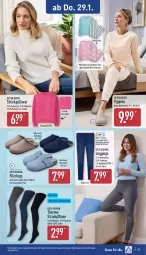 Gazetka promocyjna Aldi Nord - Von Montag - Gazetka - ważna od 31.01 do 31.01.2026 - strona 27 - produkty: aldi, Bau, baumwolle, bett, Clogs, dell, garnitur, gin, hose, Mode, Pullover, Pyjama, reine baumwolle, Ria, rum, Strickpullover, Strumpfhose, Thermostrumpfhose, Ti, up2fashion, wolle, ZTE