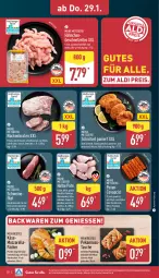 Gazetka promocyjna Aldi Nord - Von Montag - Gazetka - ważna od 31.01 do 31.01.2026 - strona 30 - produkty: aldi, backwaren, bio, braten, brustfilet, cevapcici, creme, eis, filet, geback, gewürz, grill, henkel, Käse, mozzarella, nuss, Ofen, Plunder, pute, reis, rel, schenkel, schnitzel, schwein, schweine, schweinefilet, Tasche, Ti, wein, weine