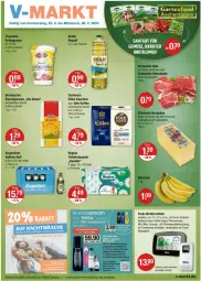 Gazetka promocyjna Vmarkt - Prospekte - Gazetka - ważna od 28.02 do 28.02.2024 - strona 1 - produkty: angebot, angebote, banane, bananen, batterie, Becher, beleuchtung, Bergkäse, bernbacher, beutel, bier, blume, blumen, darbo, darboven, eier, eilles gourmet, eis, elle, flasche, Garten, gewürz, gin, hartkäse, Heu, heumilch, je 1-liter-flasche, kaffee, Kamill, kamille, Käse, LG, milch, natur, papier, reis, rwe, schwein, schweine, steak, steaks, teigwaren, teller, thermometer, Ti, tisch, toilettenpapier, wein, weine, Wetterstation