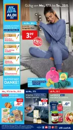 Gazetka promocyjna AldiSud - ALDI Aktuell - Gazetka - ważna od 22.01 do 22.01.2022 - strona 1 - produkty: aldi, auto, bio, discount, eis, ente, hose, lebensmittel, monitor, reis, schwein, Ti, wein